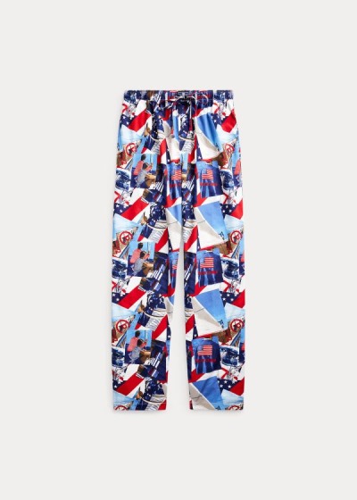 Men's Polo Ralph Lauren Novelty-Print Pyjama Bottoms | 481056MKR